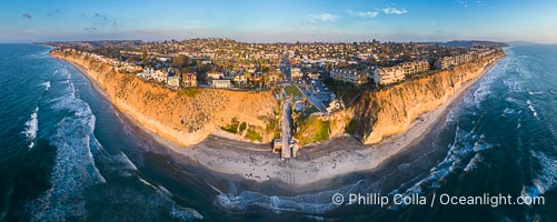 Solana Beach coastline near the Policy Holder Cover office
